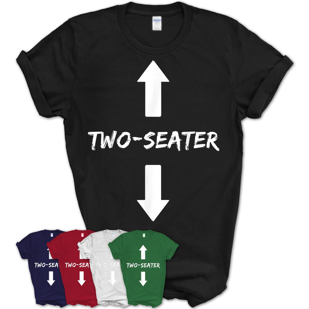 Mens Two Seater 2 Seater Dad Funny Gift T-Shirt – Teezou Store