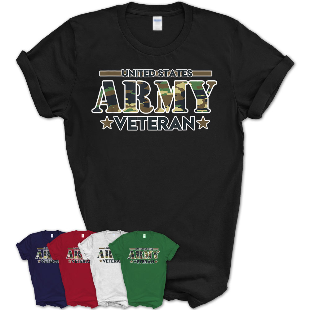 Veteran Shirt For Men – United States Army Veteran T-Shirt – Teezou Store