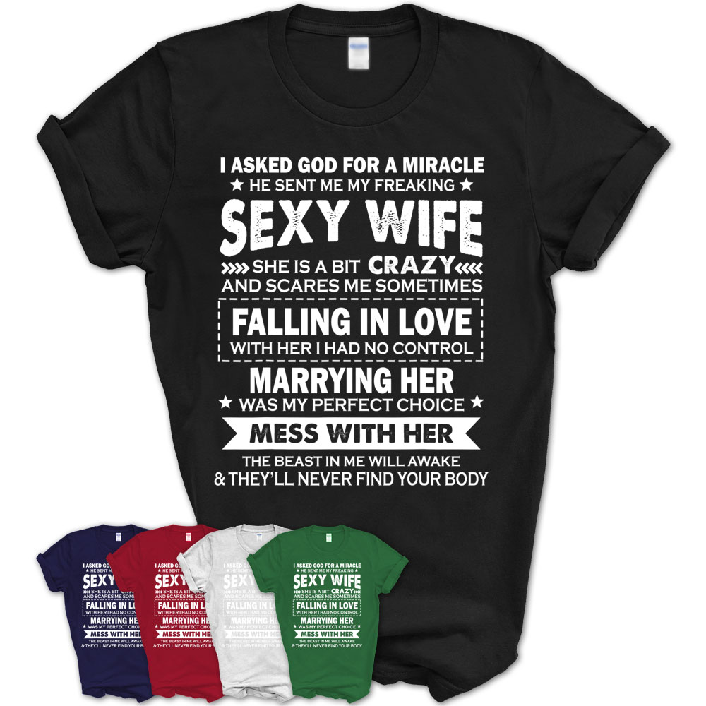 Freaking Sexy Wife T-Shirt – Teezou
