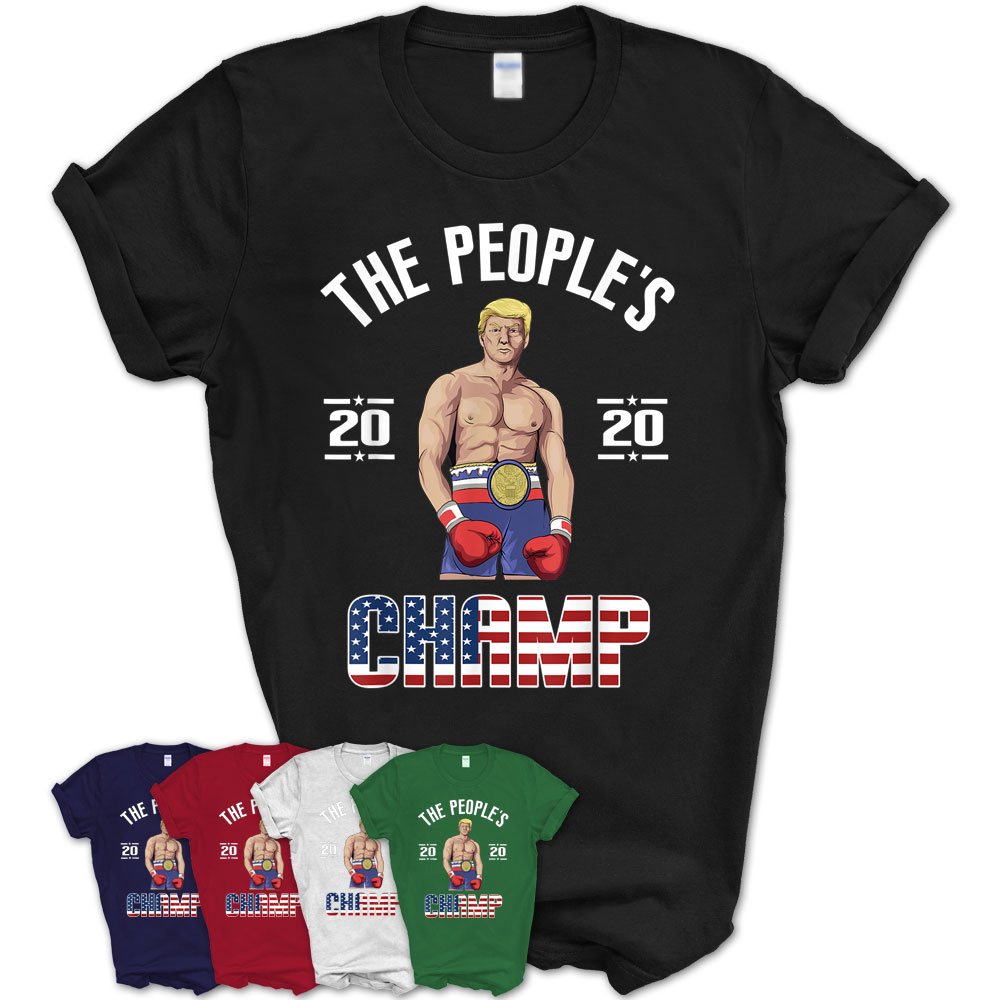 t shirt trump the peoples champ