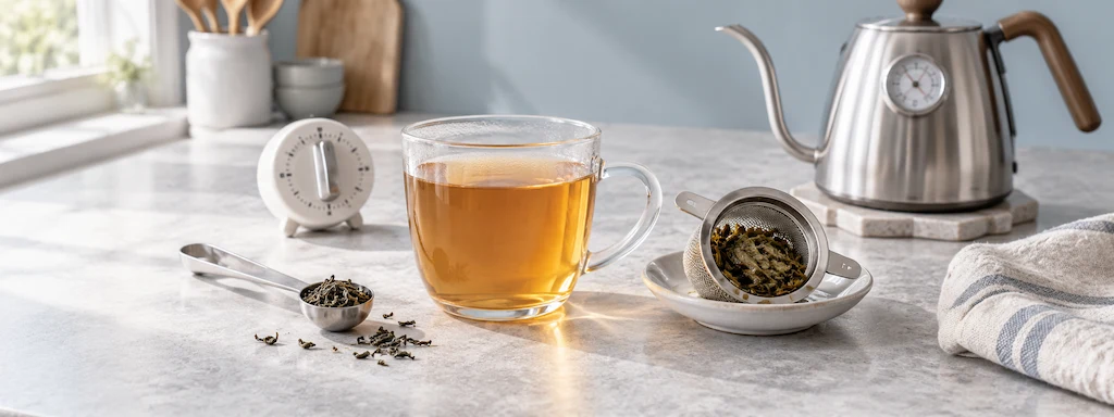 熱泡茶太苦澀怎麼辦？用時間、茶量與水溫找回順口