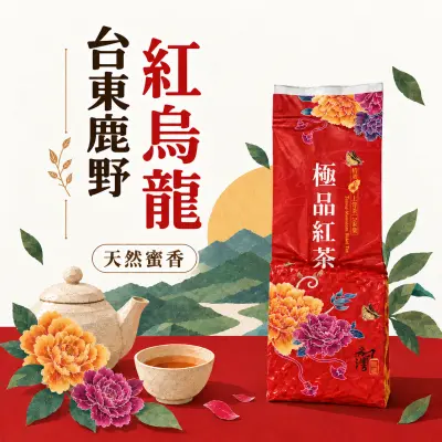 蜜香紅烏龍-台東鹿野