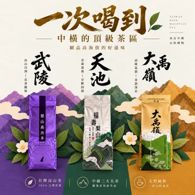 中橫公路頂級茶區
