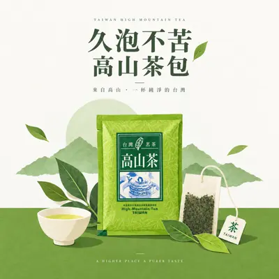 久泡不苦高山茶包