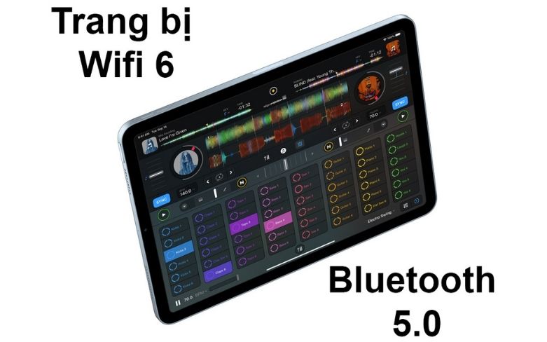 Máy tính bảng Apple iPad Air 4 (2020) 10.9" Wifi 256GB (MYFW2ZA/A) (Bạc) | Trang bị wifi 6