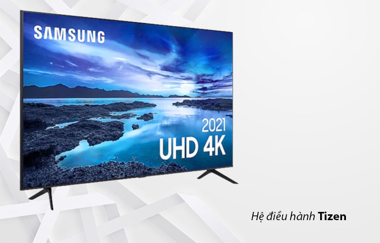 Smart Tivi Samsung 4K UHD 50 Inch 50AU7700KXXV | Hệ điều hành Tizen