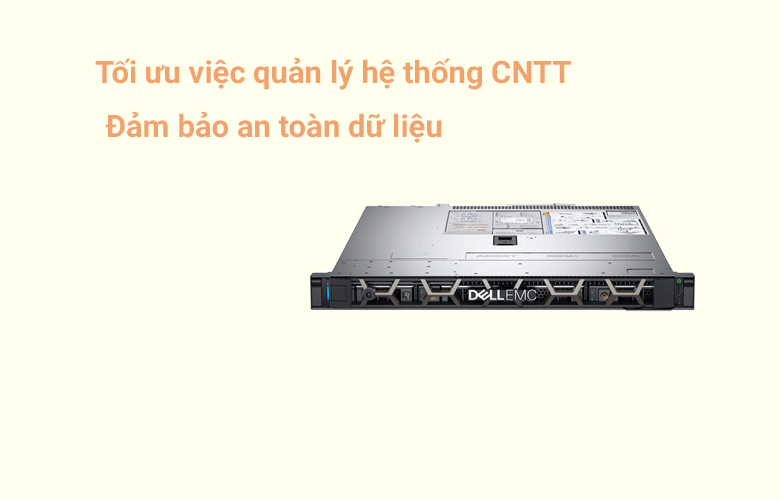 Máy chủ Server Dell PowerEdge R340 (42DEFR340-011) | Đảm bảo an toàn dữ liệu