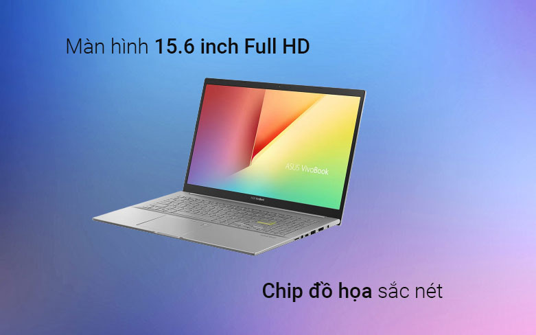 Laptop Asus A515EA-BQ1530W | Màn hình Full HD