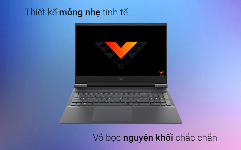 Máy tính xách tay/ Laptop HP VICTUS 16-d0204TX (4R0U5PA) (i5-11400H) (Đen)| Thiết kế mỏng nhẹ tinh tế