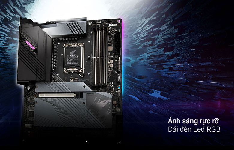 Bo mạch chính/ Mainboard Gigabyte Z690 AORUS ELITE | Ánh sáng rực rỡ