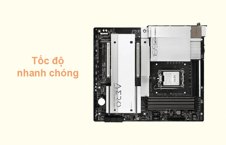 Bo mạch chính/ Mainboard Gigabyte Z690 AERO D | Tốc độ nhanh chóng