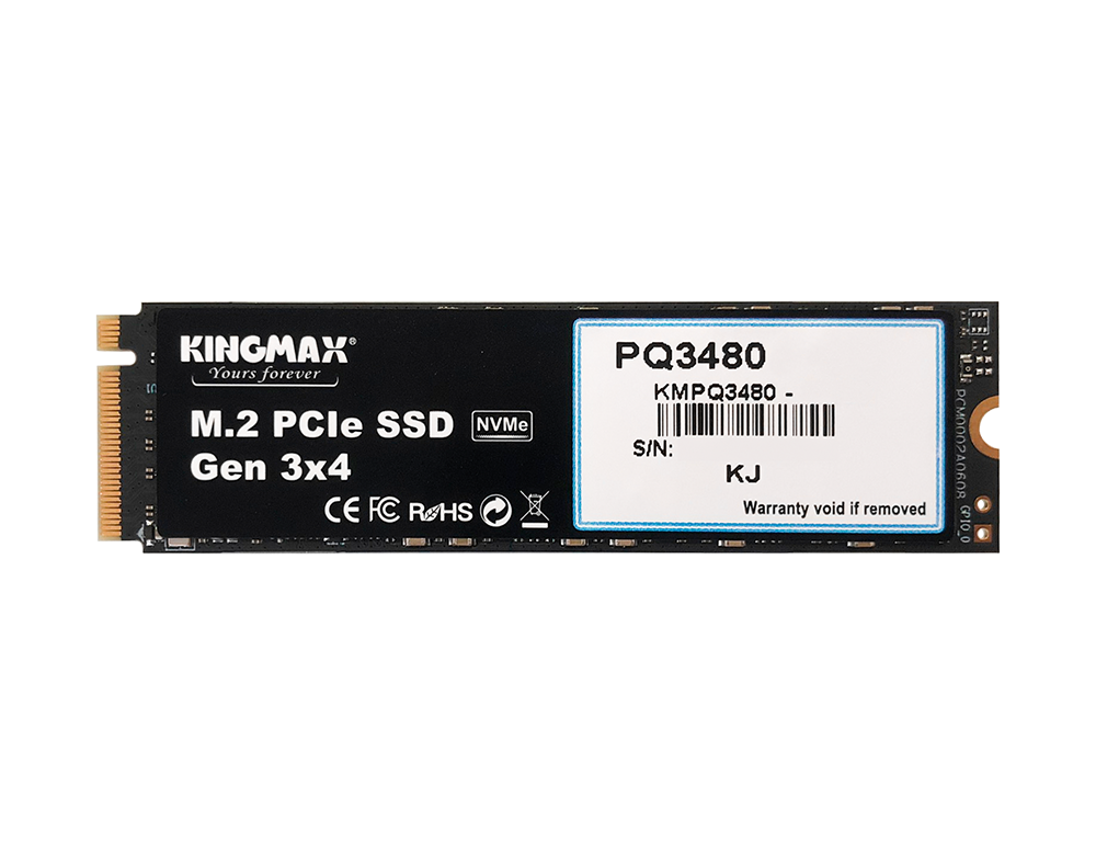 ổ cứng SSD Kingmax M.2 2280 PCIe 128GB PQ3480 (Zeus- Gen3x4) | Lựa chọn đáng giá