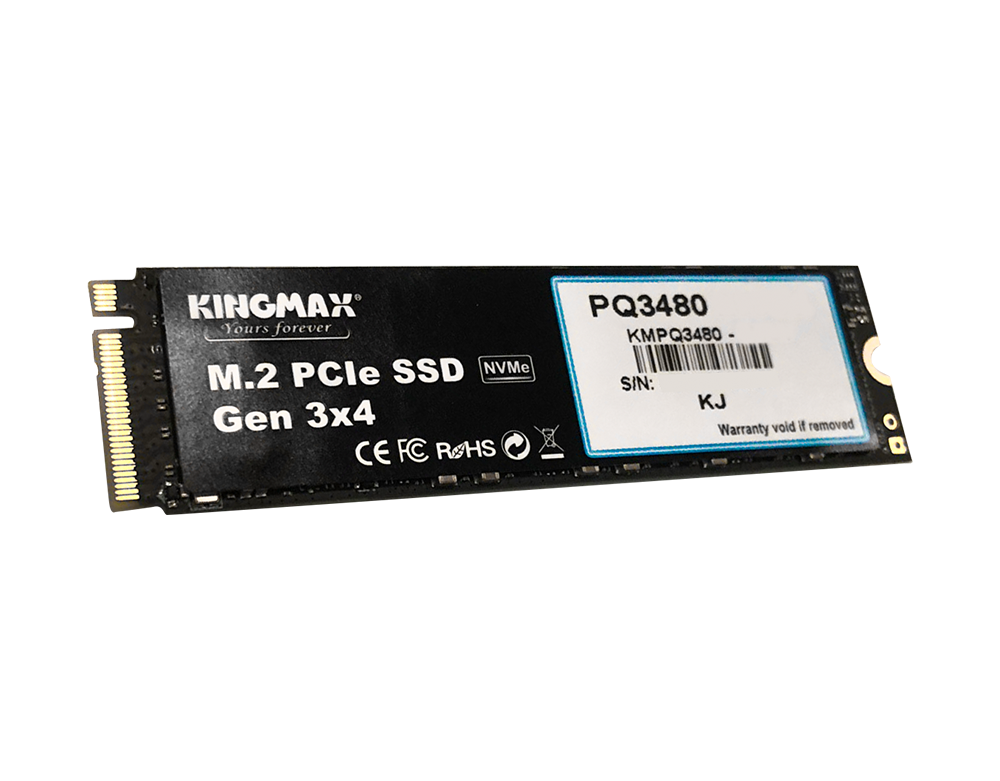 ổ cứng SSD Kingmax M.2 2280 PCIe 512GB PQ3480 (Zeus- Gen3x4) | Tăng hiệu suất cho máy tính
