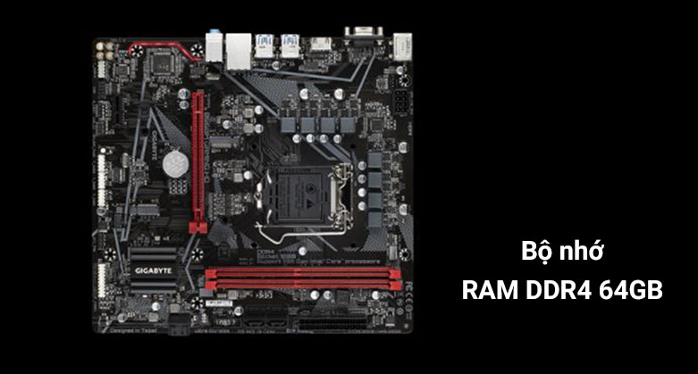 Mainboard Gigabyte B560M Gaming HD| Ram 64GB