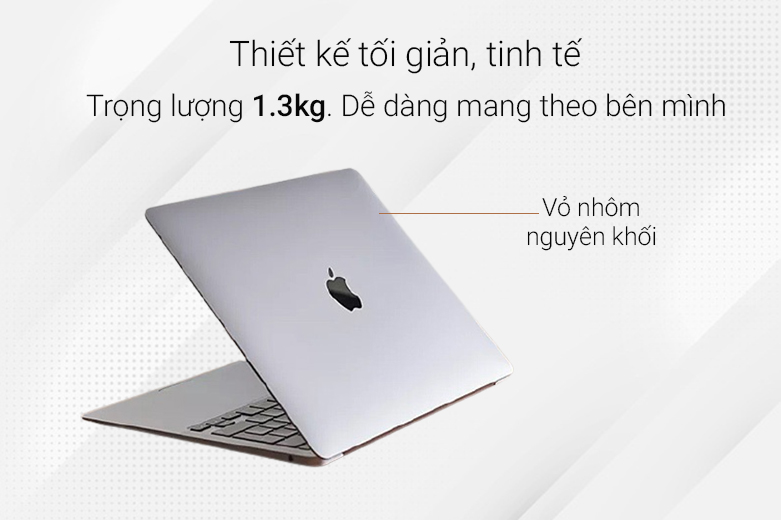 Laptop MacBook Air 2020 13.3' MGN63SA/A| Thiết kế tối giản, tinh tế