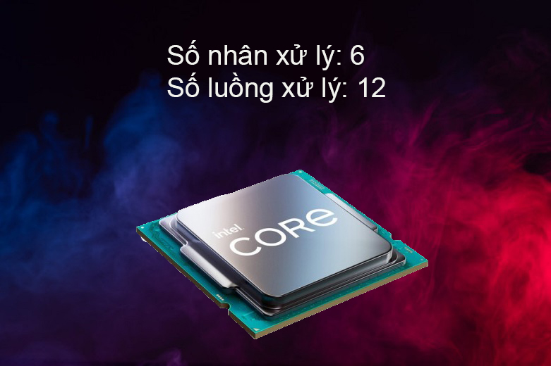 CPU Intel Core i5-11400F (6 Cores 12 Threads up to 4.4 GHz 11th Gen LGA 1200) | Số nhân xử lý 6