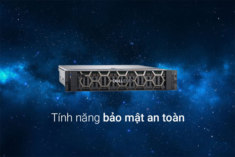 Máy chủ Server Dell PowerEdge R740 XD (42DEFR740-424) | Tính năng bảo mặt an toàn