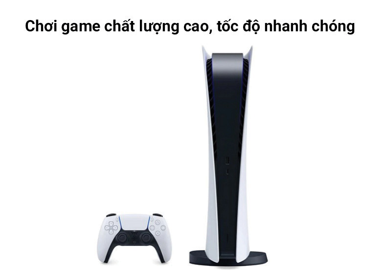 Máy chơi game Sony Playstation PS5 Digital Version | Chơi game chất lượng cao