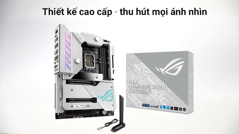 Mainboard ASUS ROG MAXIMUS Z690 FORMULA | Thiết kế cao cấp