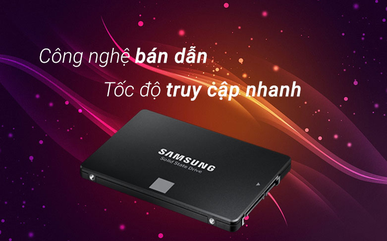 Ổ cứng SSD Samsung 870 EVO 2TB (MZ-77E2T0BW) | Công nghệ bán dẫn