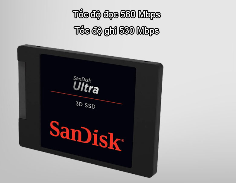 sandisk SanDisk Ultra 3D SSD 500Go SANDISK SDSSDH3-500G-G25 Pas