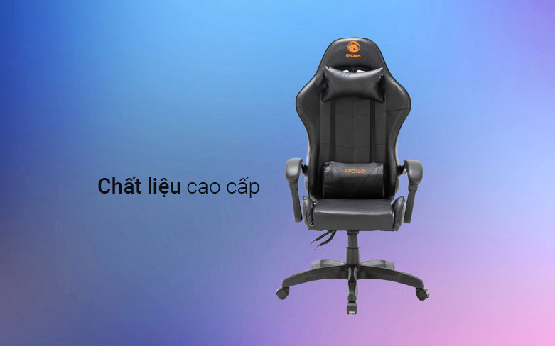 Ghế gaming E-dra Apollo EGC227 (Đen) | Chất liệu cao cấp