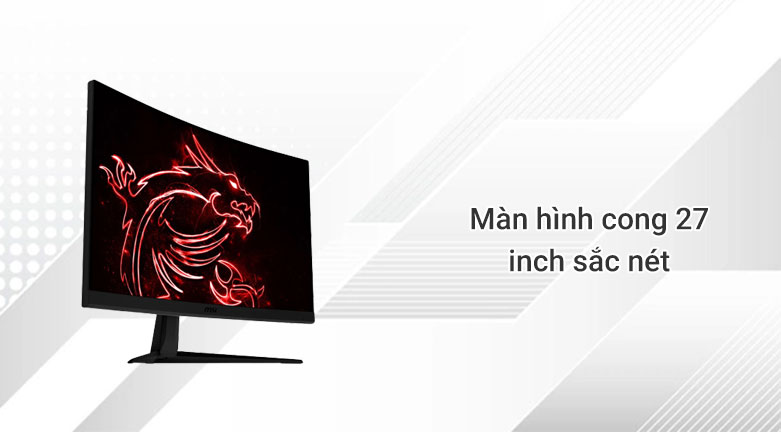 Màn hình cong MSI G27C5 | Màn hình cong 27 inch sắc nét