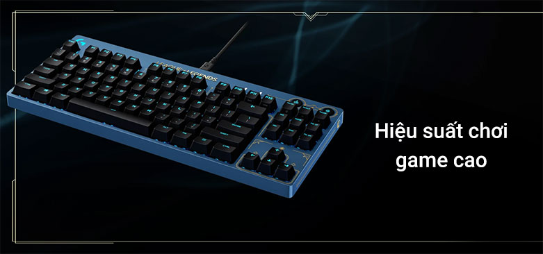 Bàn phím gaming Logitech Pro LOL Series | Hiệu suất chơi game cao