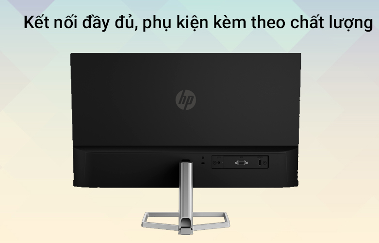 Màn hình LCD HP 23.8" M24F (1920 x 1080, IPS, 60Hz, 5ms, freesync) | Kết nối đầy đủ