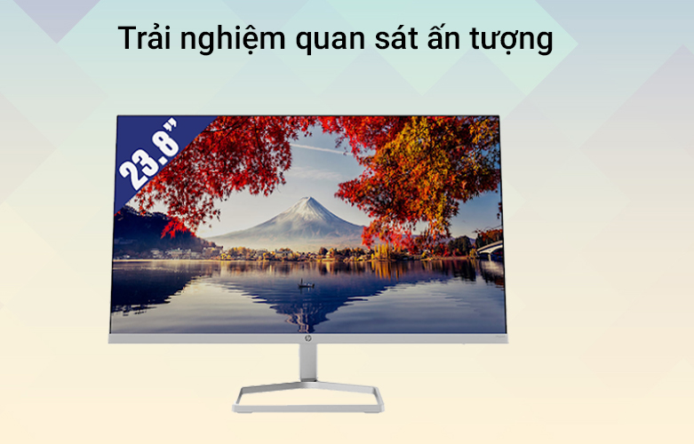 Màn hình LCD HP 23.8" M24F (1920 x 1080, IPS, 60Hz, 5ms, freesync) | Trải nghiệm quan sát ấn tượng