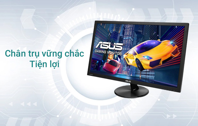 Màn hình LCD Asus 22" VP228HE-J (1920x1080, TN, 60Hz, 5ms) | Chân trụ vững chắc