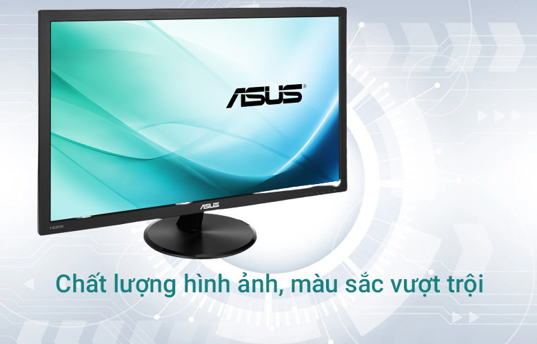 Màn hình LCD Asus 22" VP228HE-J (1920x1080, TN, 60Hz, 5ms) | Chất lượng hình ảnh