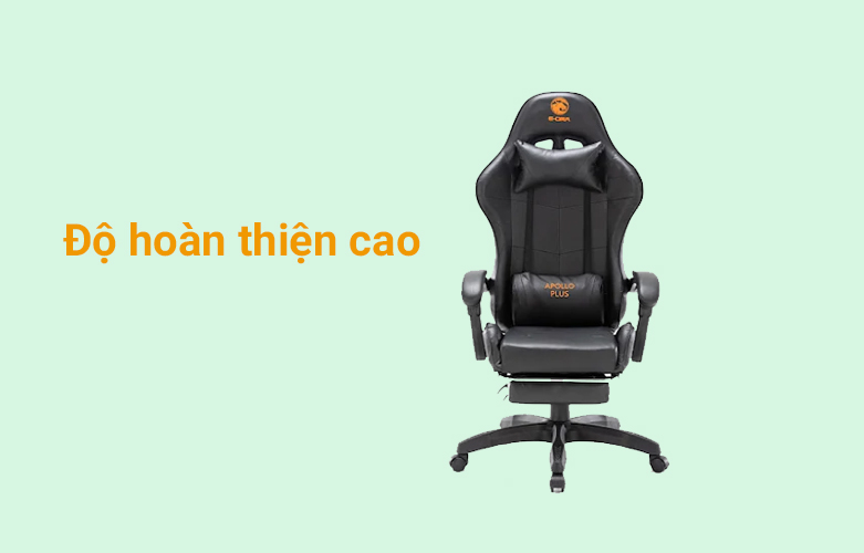 Ghế gaming E-dra Apollo EGC227 Plus (Đen) | Độ hoàn thiện cao