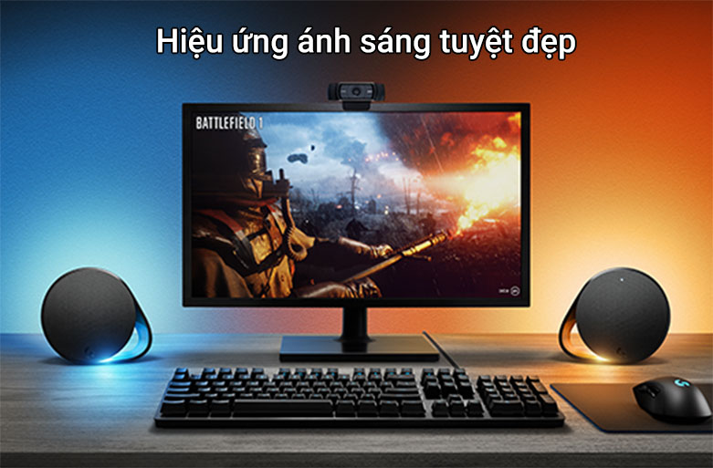 Loa Logitech G560 | Hiệu ứng ánh sáng tuyệt đẹp