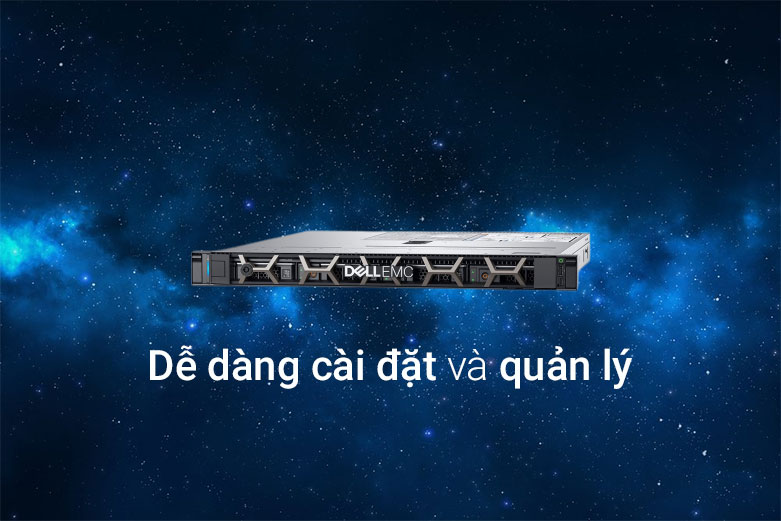 Máy chủ Server Dell PowerEdge R340 | Dễ dàng cài đặt và quản lý