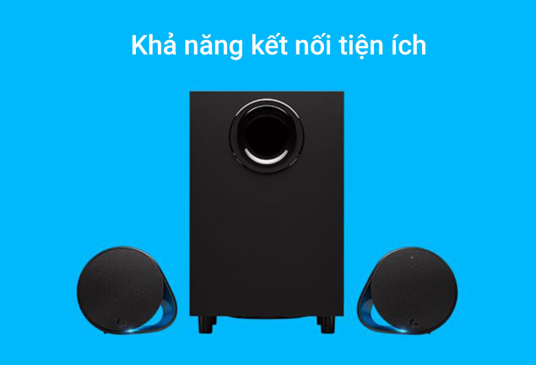 Loa Logitech G560 | Kết nối tiện ích