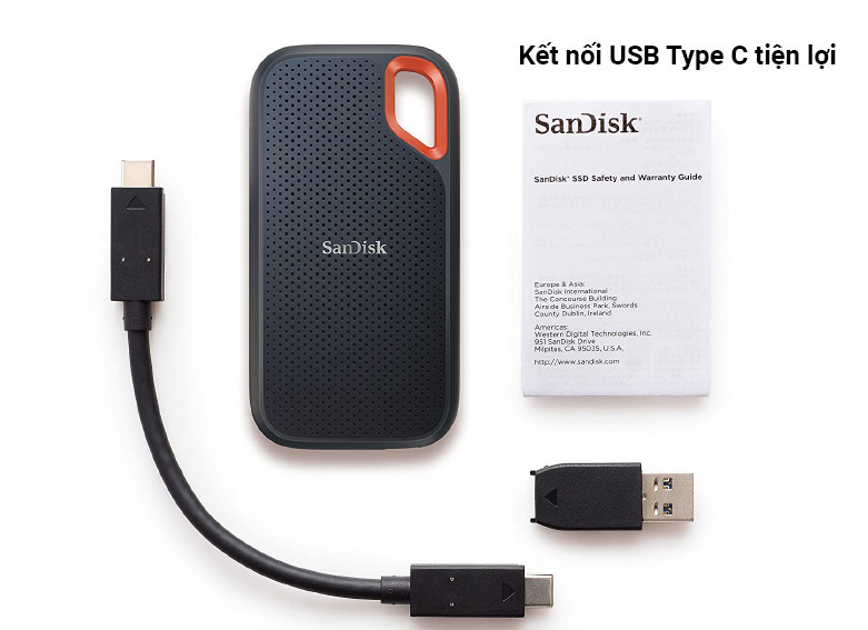 Ổ cứng SSD Sandisk SDSSDE61-1T00-G25 | Kết nối tiện lơik