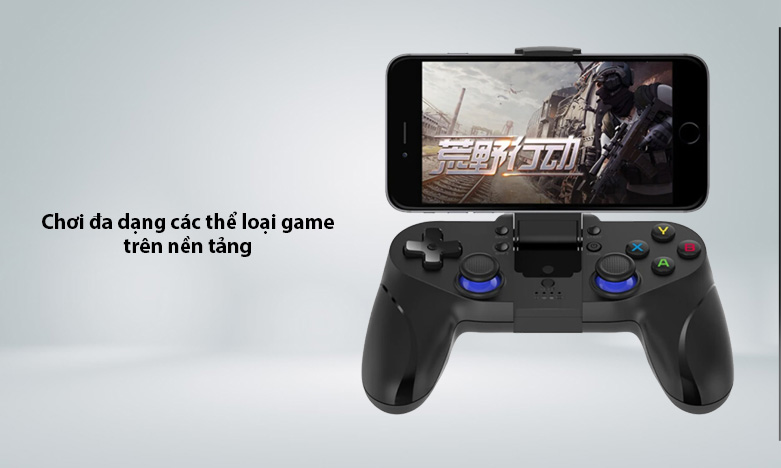 Tay cầm gamepad bluetooth Betop BTP-BD3NH (Đen) | Chơi đa dạng các thể loại game