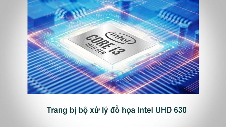 CPU Intel Comet Lake Core i3-10100F | Trang bị đồ họa Intel UHD 630