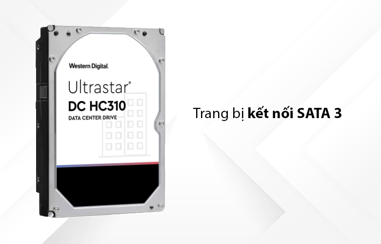 Ổ cứng HDD Enterprise WD Ultrastar DC HC310 4TB 3.5" (HUS726T4TALA6L4) | Trang bị kết nối SATA 3