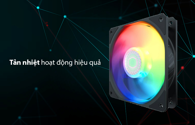 Quạt case Cooler Master SickleFlow 120RGB 3IN1 + Controller | Tản nhiệt hiệu quả