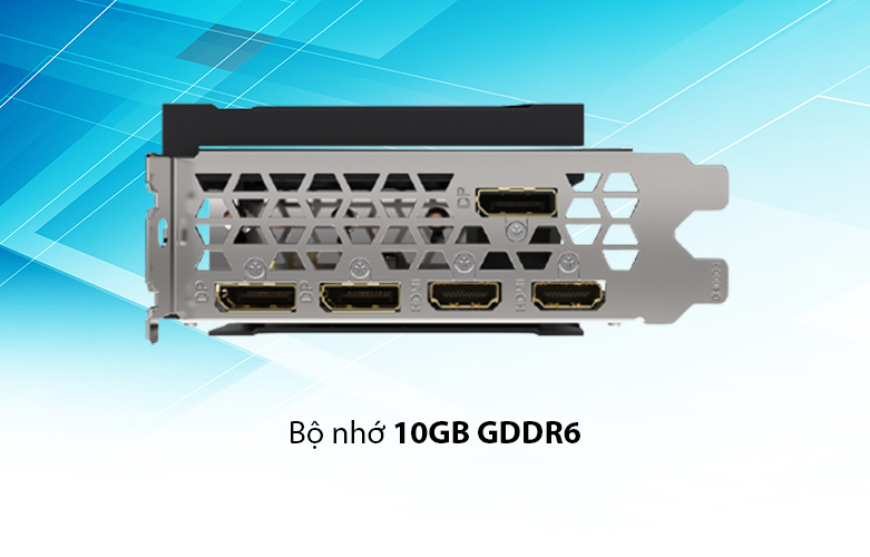 Card màn hình Gigabyte GeForce RTX 3080 Eagle OC 10G | Bộ nhớ 10GB GDDR6