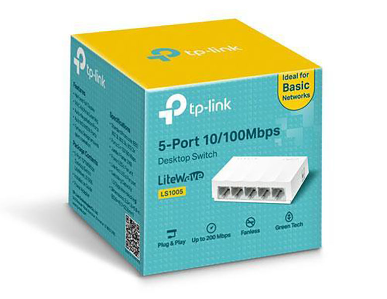 Switch TP-Link LS1005 5-Port 10/100Mbps
