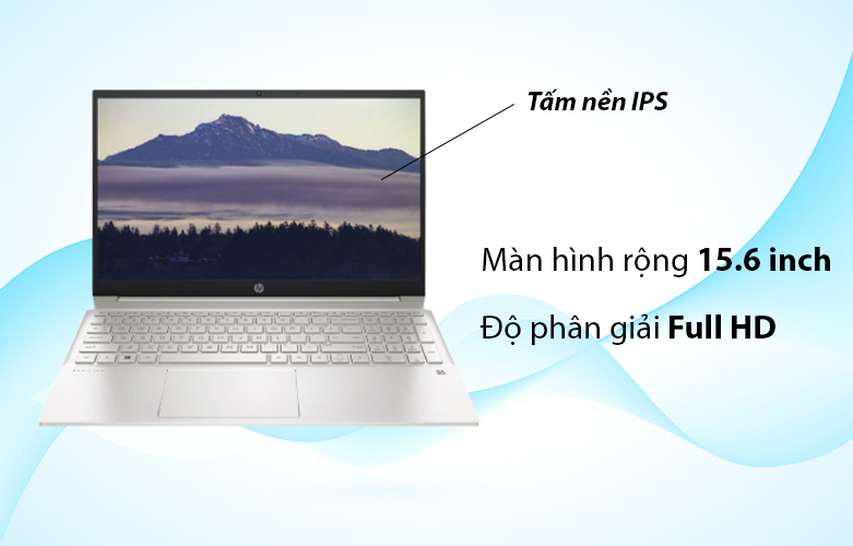 Máy tính xách tay HP Pavilion 15-eg0072TU (2P1N3PA) | Tấm nền IPS