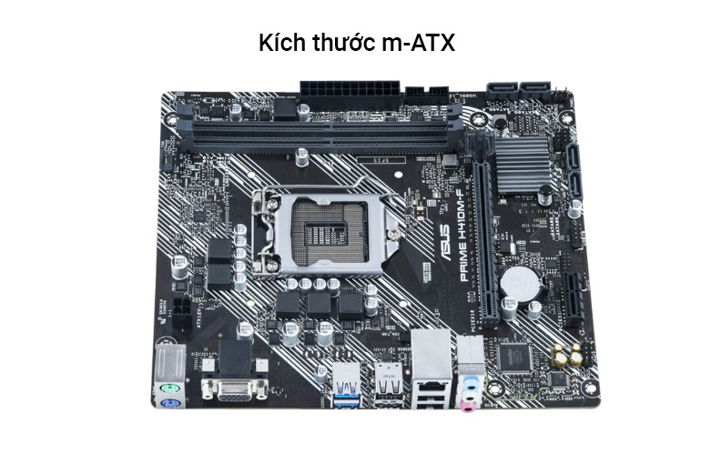 Mainboard Asus H410M-F | Kích thước mATX