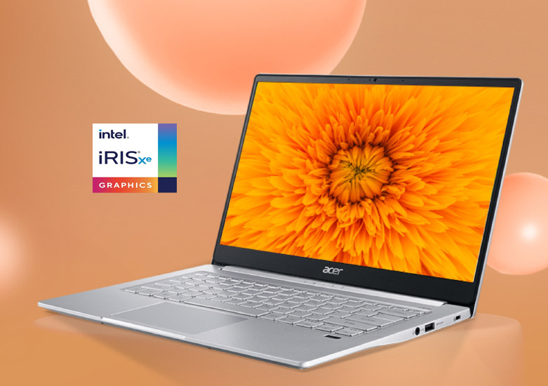 Máy tính xách tay Acer Swift 3 SF313-53-518Y | Chip đồ họa hiện đại 