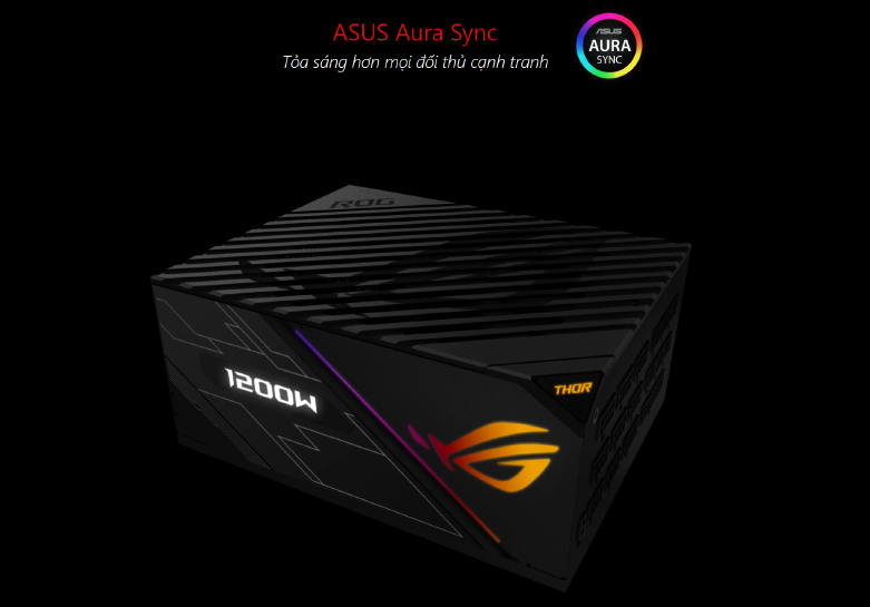 Nguồn máy tính Asus Rog Thor 1200P 1200W Platinum (SP000157) | Đạt chứng nhận