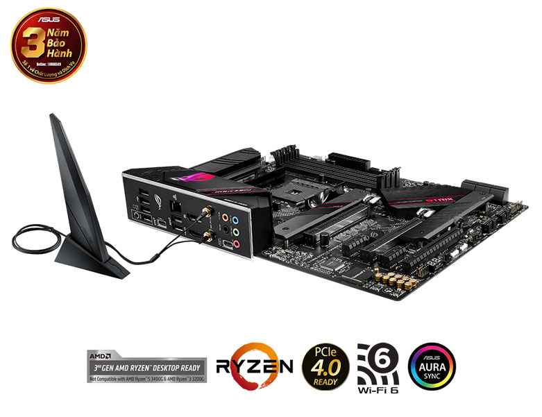 Mainboard ASUS ROG STRIX B550-E GAMING | Bộ xử lý thông minh