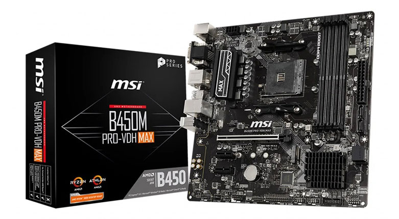 Mainboard MSI B450M PRO-VDH MAX |