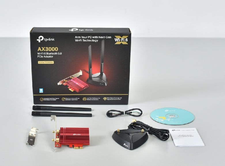 Card mạng không dây TPLink Archer TX3000E | Nhiều linh hiện tăng giải sóng